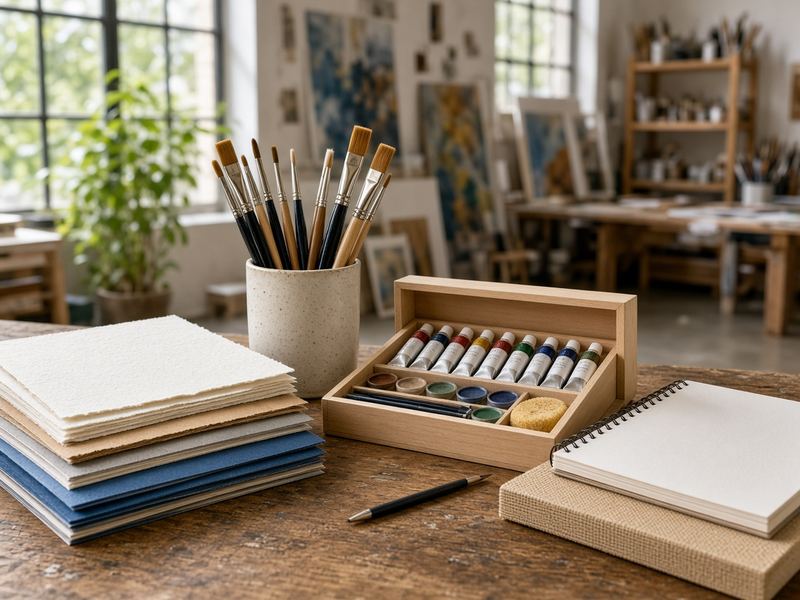 Materials shop at Art Studio Hairbrook